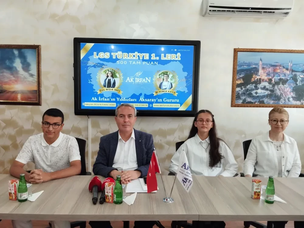 LGS TÜRKİYE  1. LERİ AK İRFAN KOLEJİ’NDEN