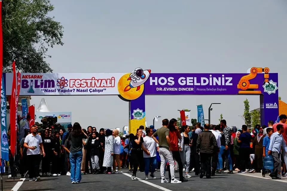 3’ÜNCÜ AKSARAY BİLİM FESTİVALİ CUMA GÜNÜ KAPILARINI ZİYARETÇİLERİNE AÇIYOR