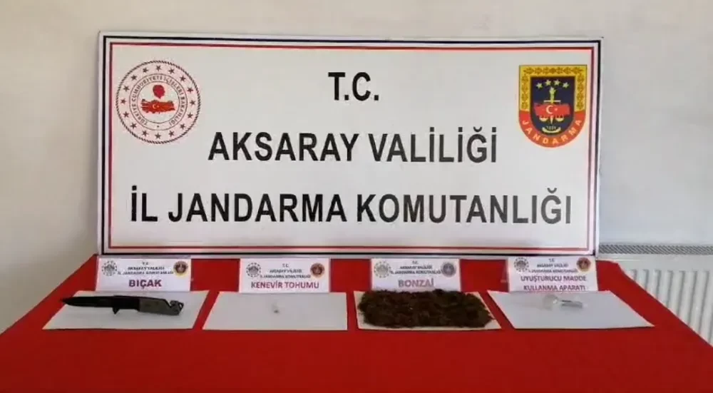 Aksaray da uyuşturucu madde ticareti yapan 1 kişi yaralandı 