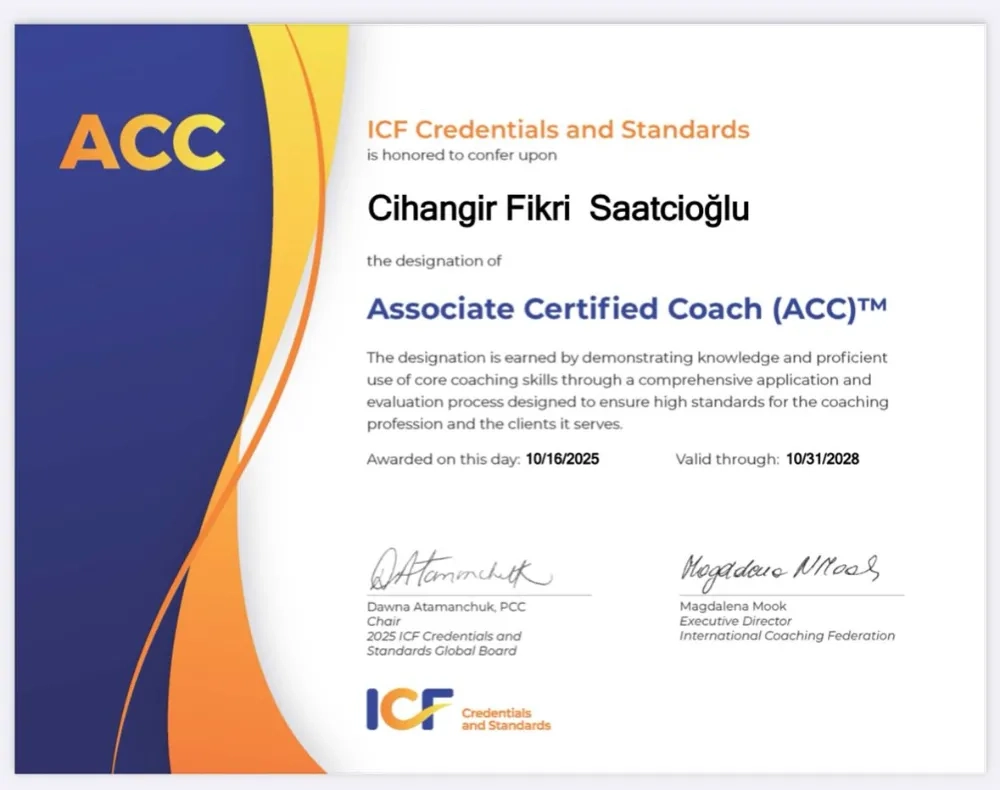Aksaraylı İş İnsanı Dr. Fikri Saatçioğlu’ndan Yeni Bir Başarı: ICF Koçluk Ünvanını Aldı