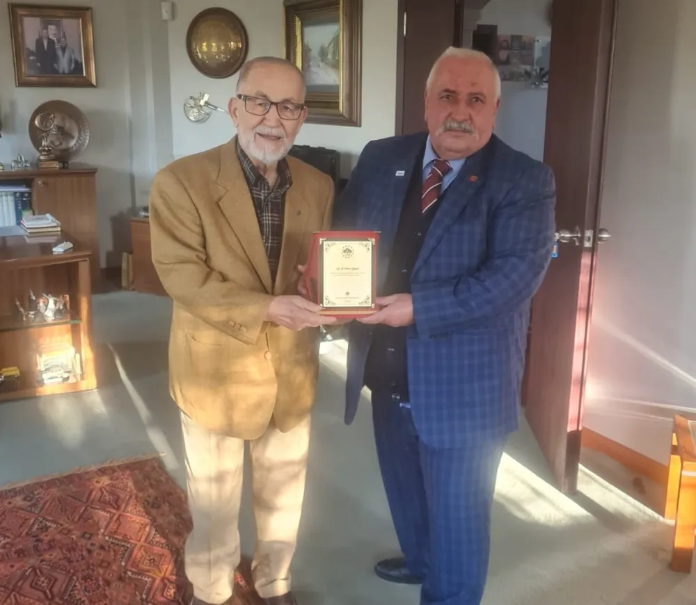 SAMİMİ DESTEĞİN 36. YILINDA GELEN PLAKET