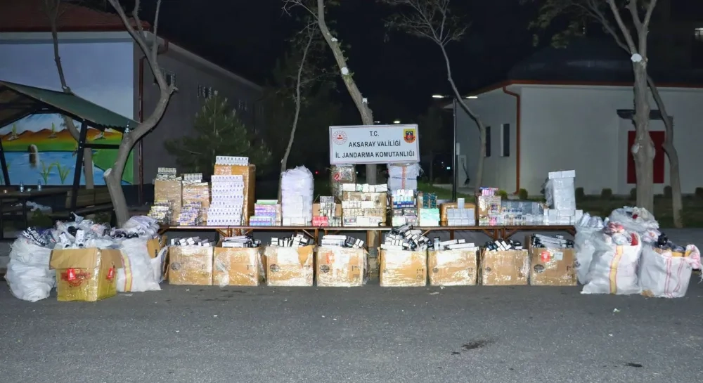 Aksaray’da 14 Milyon TL’lik Kaçak Ürün Operasyonu.3 Şüpheli Hakkında Adli İşlem Başlatıldı