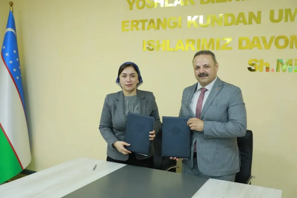 Aksaray Üniversitesi, Semerkant Devlet  Pedagoji Enstitüsü ile mutabakat zaptı imzaladı