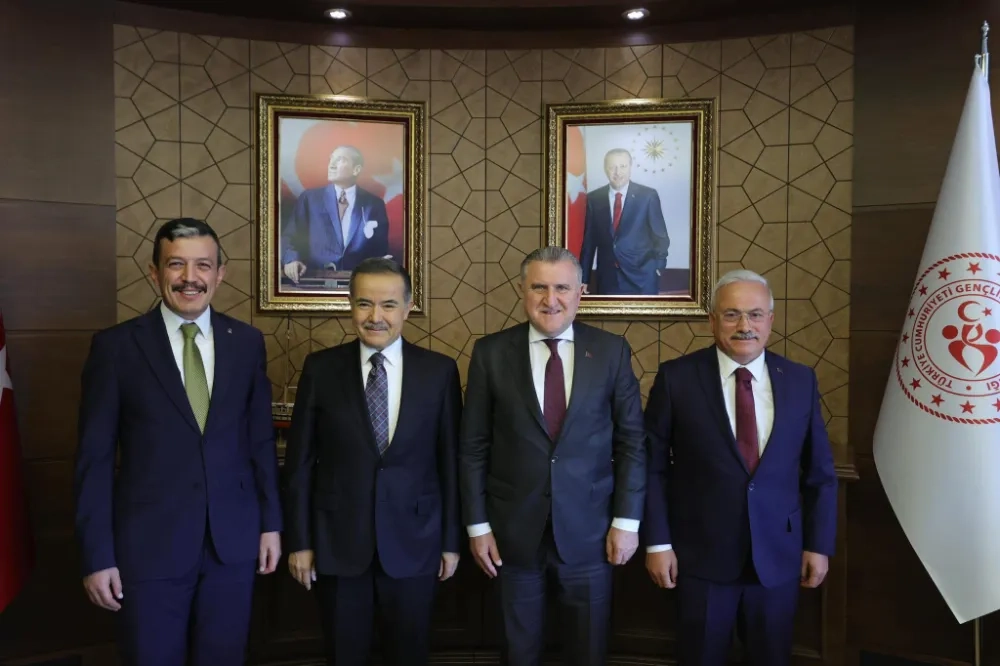 Aksaray’ın Gençlik ve Spor Yatırım Talepleri Bakan Osman Aşkın Bak’a İletildi