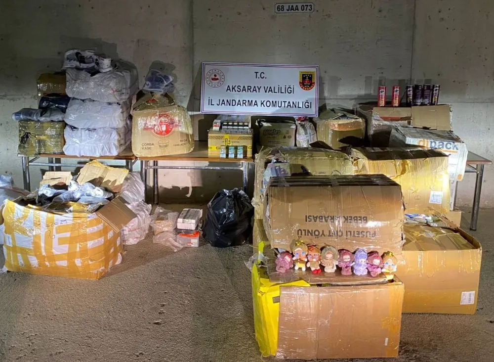 Aksaray’da 3 Milyon TL’lik Kaçak Ürün Operasyonu: Bir Kişi Gözaltında