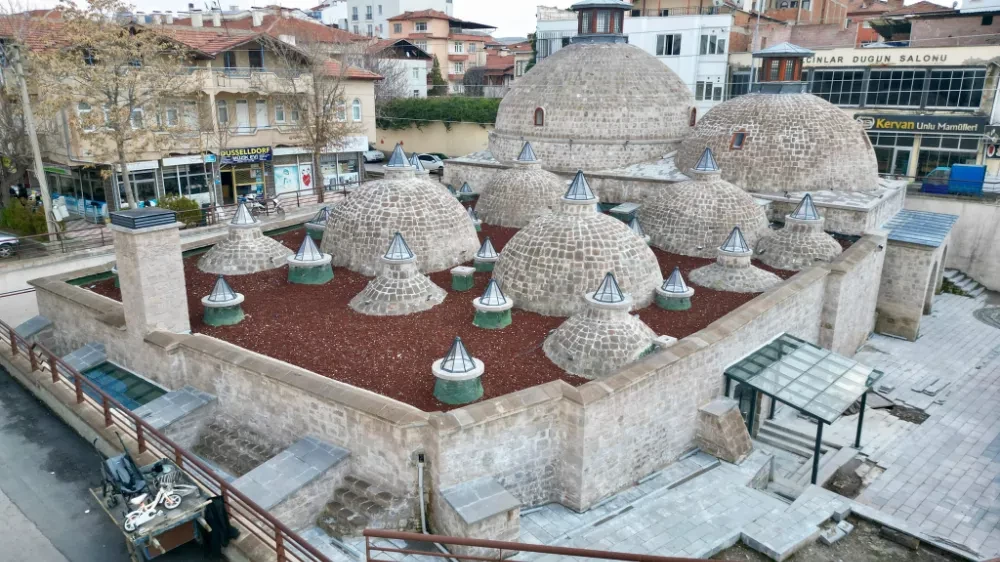 800 Yıllık Tarihi Hamam, 100 Yılın Ardından Restorasyon Sonrası Kapılarını Açıyor