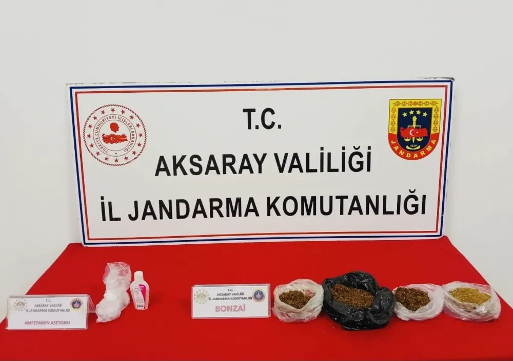 AKSARAY’DA UYUŞTURUCU OPERASYONU: 2 ŞAHIS TUTUKLANDI