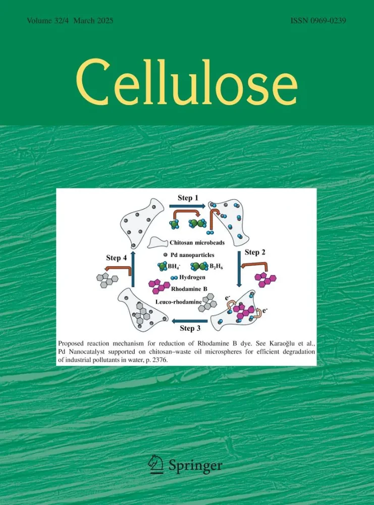 Türk Bilim İnsanlarının Çalışması Cellulose Dergisi’nin Kapağında