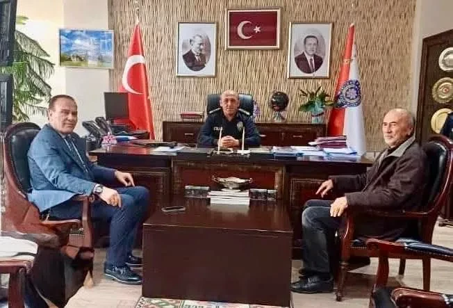 Aksaray Şehit Aileleri Derneği’nden Emniyet Müdürü Bekir Demir’e Anlamlı Ziyaret
