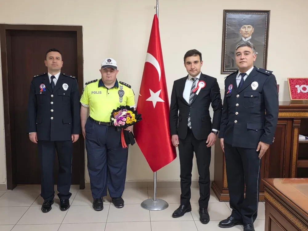 Down Sendromlu Polis Hayranı Fatih’e Anlamlı Jest