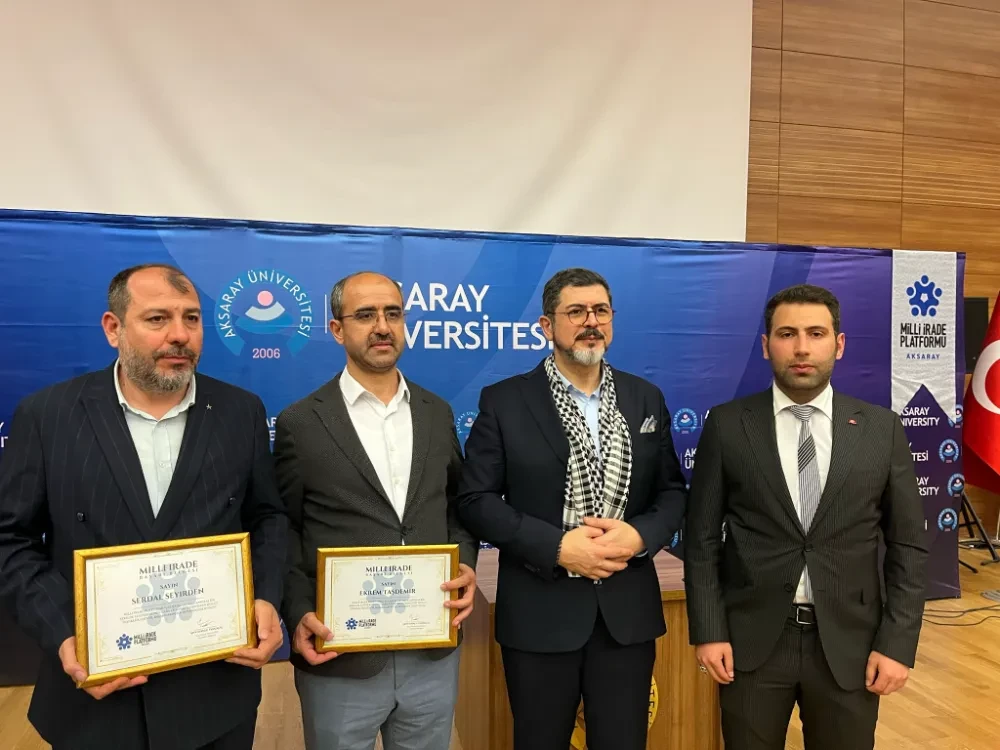 Aksaray’da “Filistin Dayanışma Gecesi” Duygu Dolu Anlara Sahne Oldu