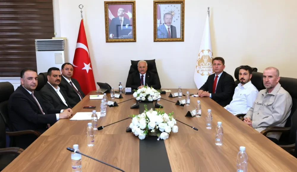 Aksaray Valisi Kumbuzoğlu, Turizm Yatırımları İçin Heyeti Kabul Etti