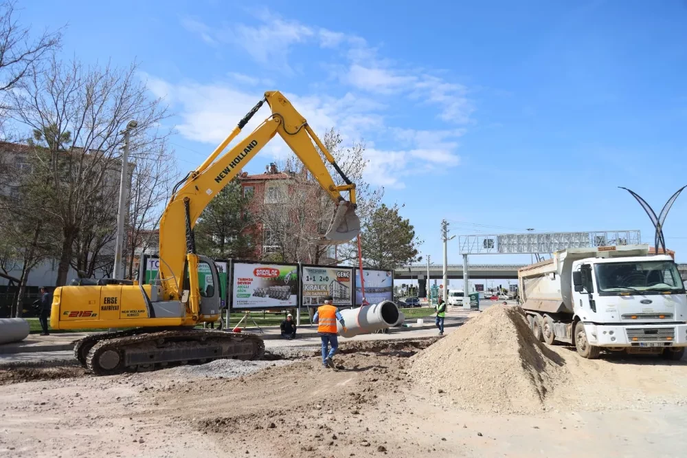 Aksaray Merkez Büyük Bölcek Caddesi Baştan Sona Yenileniyor