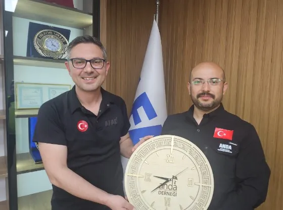 Afyonkarahisar AFAD a Anda Arama Kurtarma Ekibinden Tebrik Ziyareti