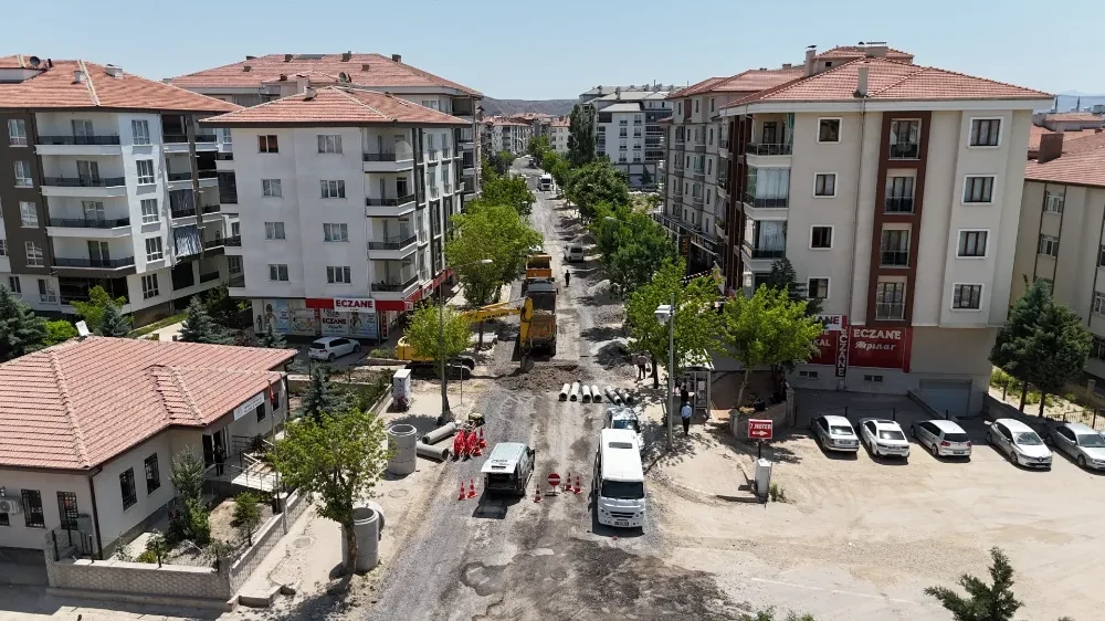 Aksaray Merkez Bölcek Caddesi’nde Altyapı Devrimi: Asbest Borular Söküldü, Modern Sistemler Kuruldu