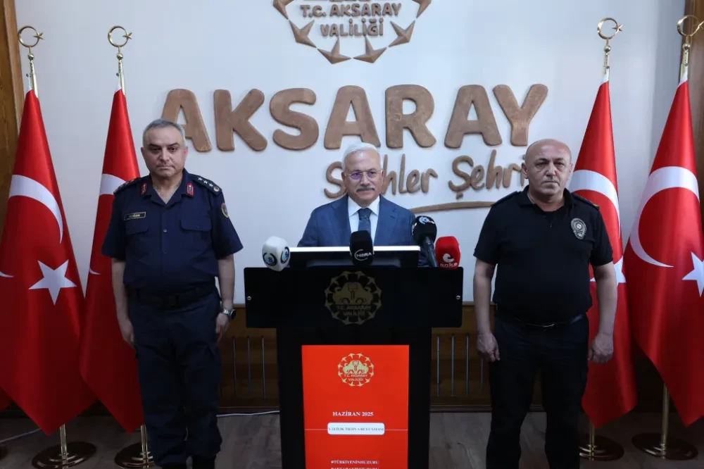 Vali Kumbuzoğlu: “Aksaray’da Suç Oranları Düşüyor, Denetimler Artıyor”