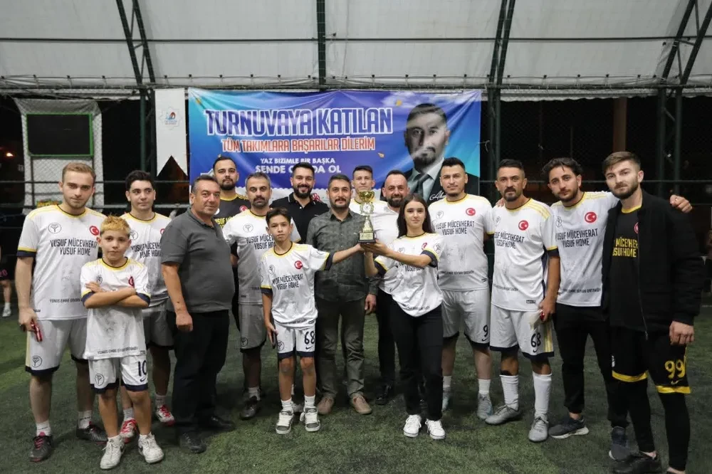 Yusuf Home & Yusuf Mücevherat, Ortaköy Futbol Turnuvası’nda İkincilik Gururu Yaşadı