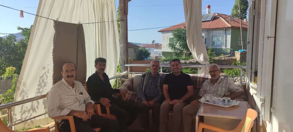 55 YIL SONRA DOĞDUĞU KÖYE GELDİ