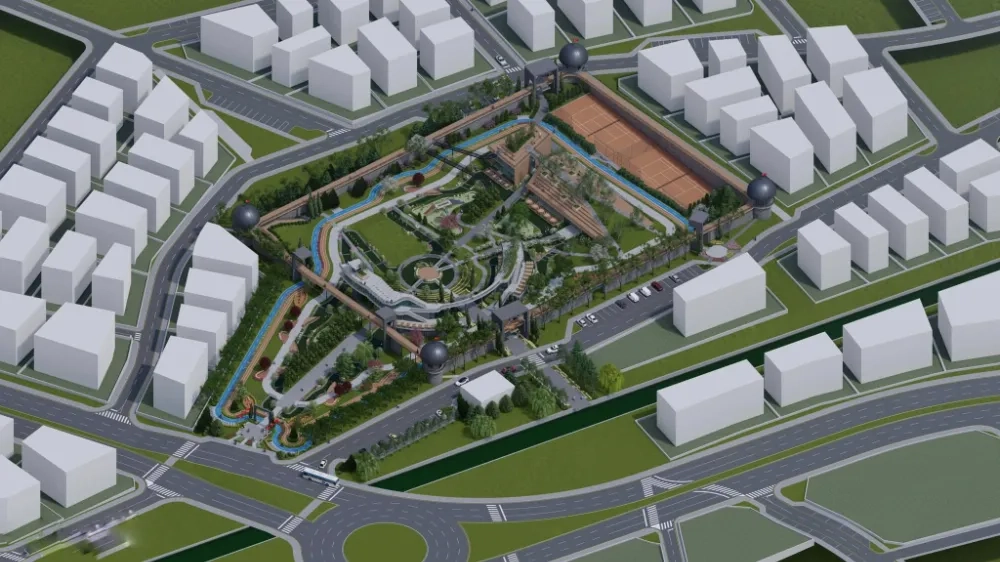 Eski Cezaevi Alanı Modern Yaşam Alanına Dönüşüyor