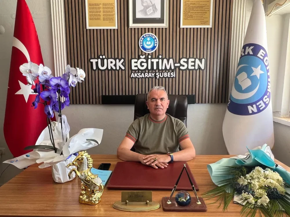 Aksaray Türk Eğitim Sen den Milli Eğitim Bakanı’na Açık Çağrı