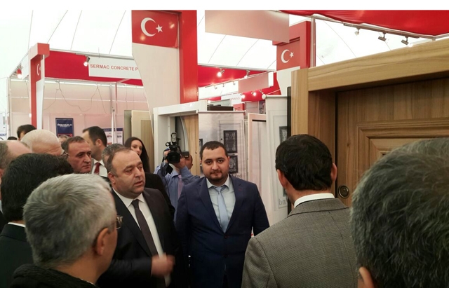 4. Expo Build Batum Uluslararası Yapı İnşaat Fuarına Aksaray`ı Temsilen  Diamond Çelik Kapı  Katıldı