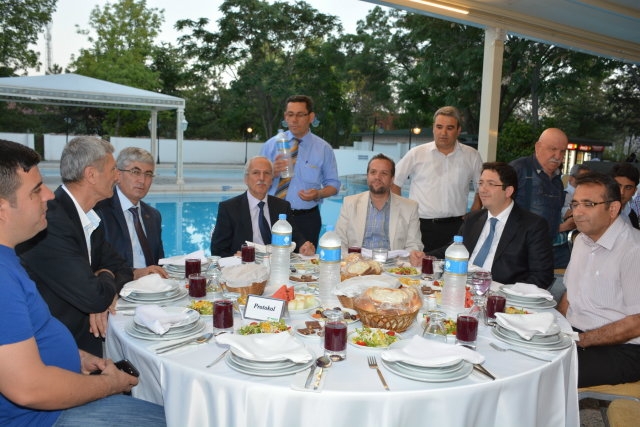 68 Aksaray Gazeteciler Cemiyeti Gazetecilere İftar verdi