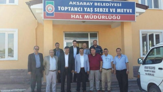Ahmet Koçaş Hal Esnafını ziyaret etti