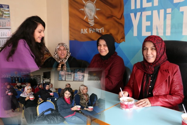 Ak Partili Hanımlardan Anlamlı Toplantı 