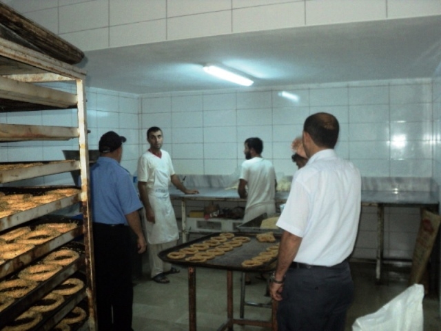 Aksaray Belediyesi fırın ve imalathaneleri denetliyor