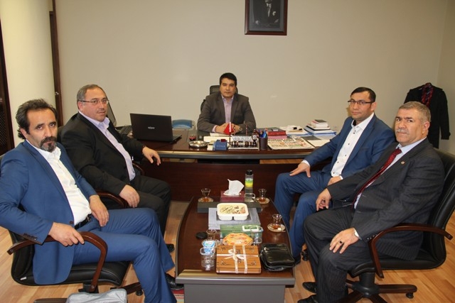 Aksaray Haberci`den Metin Alper`e ziyaret