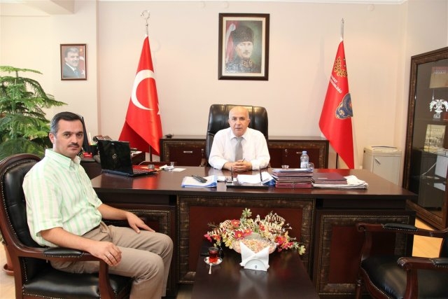  Aksaray İHHdan Emniyet Müdürüne Ziyaret