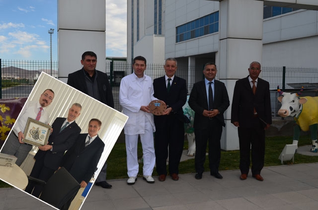 Aksaray SGİM` den SÜTAŞ ve Mercedes Benz-Türk` e  ziyaret
