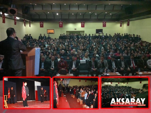 Aksaray Ülkü Ocakları tarafından  tiyatro tertiplendi