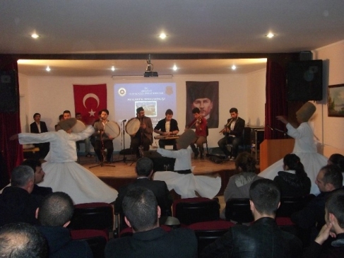 Aksaray`da Cezaevinde Mevlana`yı Anma Etkinliği