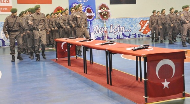 Aksaray`da Kısa Dönem Askerler Yemin Etti