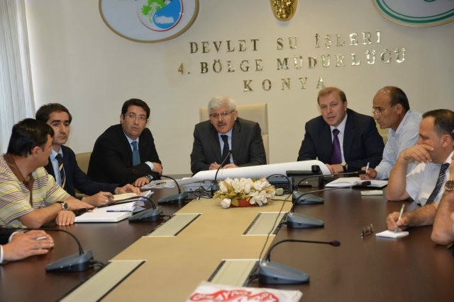 Aksaray`ın içme suyu meselesi masaya yatırıldı