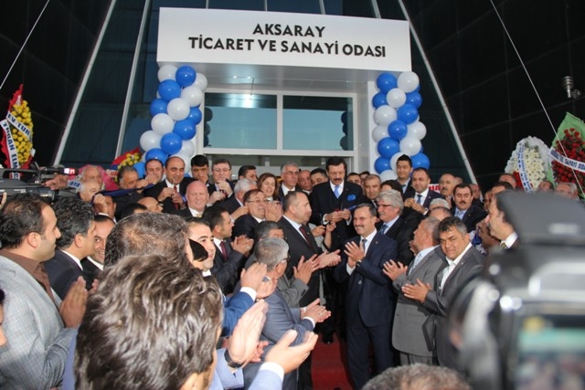 ATSO`nun yeni binası görkemli bir törenle açıldı