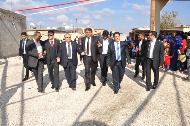 Başkan Haluk Şahin Yazgi, Akçakale`de