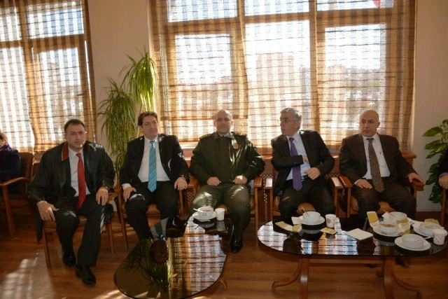 Başkan Yazgı`dan, Başsavcı Aktaş`a Ziyaret 