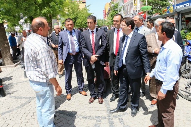 Başkan Yazgı`dan Esnaflarave Vatandaşlara Teşekkür Ziyareti