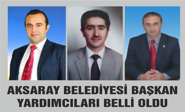 Belediye başkan yardımcıları belli oldu