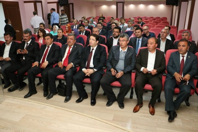 Belediye başkanı Haluk Şahin Yazgı birlik başkanı oldu 