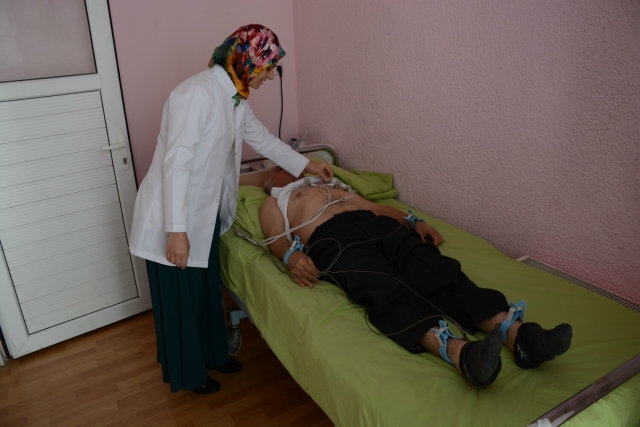 Belediye personeli sağlık taramasından geçiriliyor 