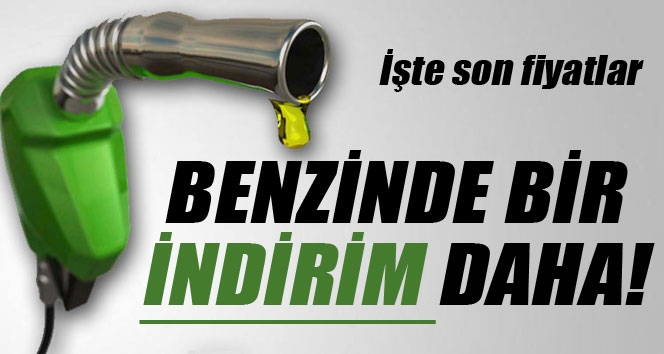 BENZİN FİYATLARINDA İNDİRİM