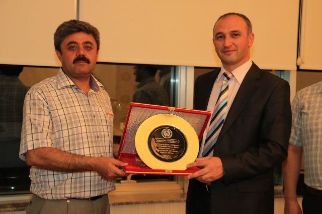 Eğitim-Bir-Sen`den, Başkan Yardımcısı Kemerkaya`ya veda yemeği