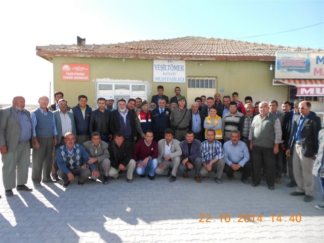 Eskil ve Yeşiltömek te Traktör Kullanıcıları Eğitiliyor
