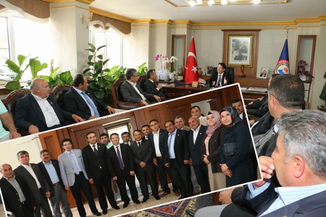 İl Genel Meclisi Başkan ve Üyelerinden Yazgı`ya Hayırlı Olsun Ziyareti 