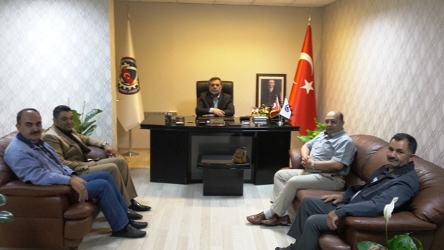Koçaş Madeni Sanatkârlar Ve Tamirciler Odasını ziyaret etti