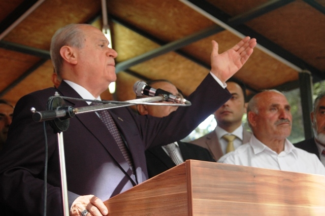 MHP Genel Başkanı Bahçeli Aksaray`a geldi