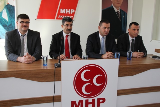 MHP`de bayramlaşma yapıldı